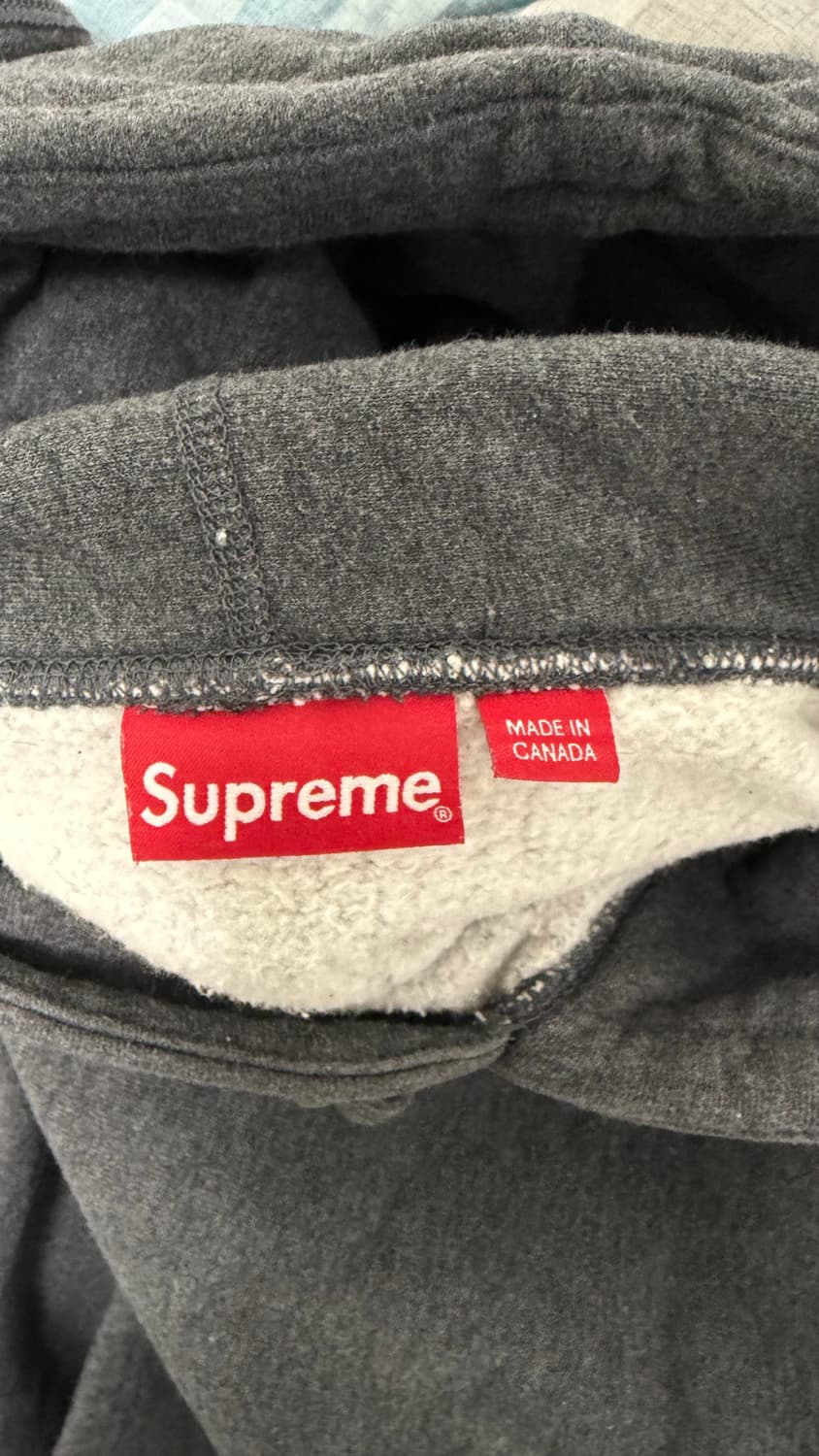  [XL]슈프림 박스로고 후드 스웨트셔츠 차콜 - 21FW 상품이미지5