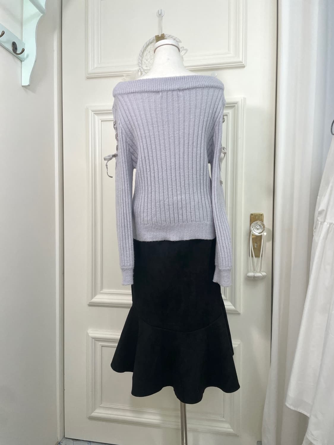 black suade mermaid midi banding opc 상품이미지8