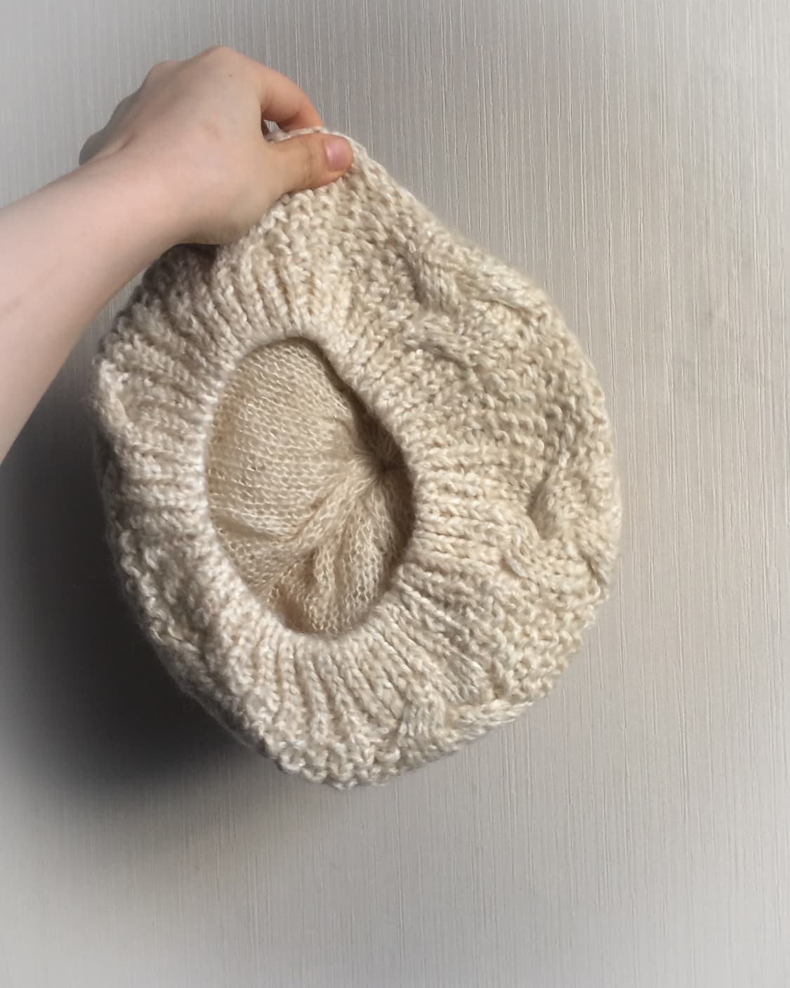 Pom knit beret 상품이미지3