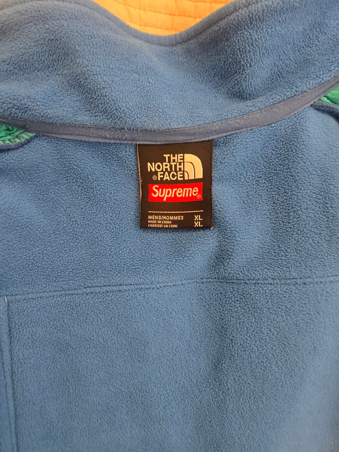 슈프림 X 노스페이스 안타티카 플리스 자켓 XL 상품이미지4