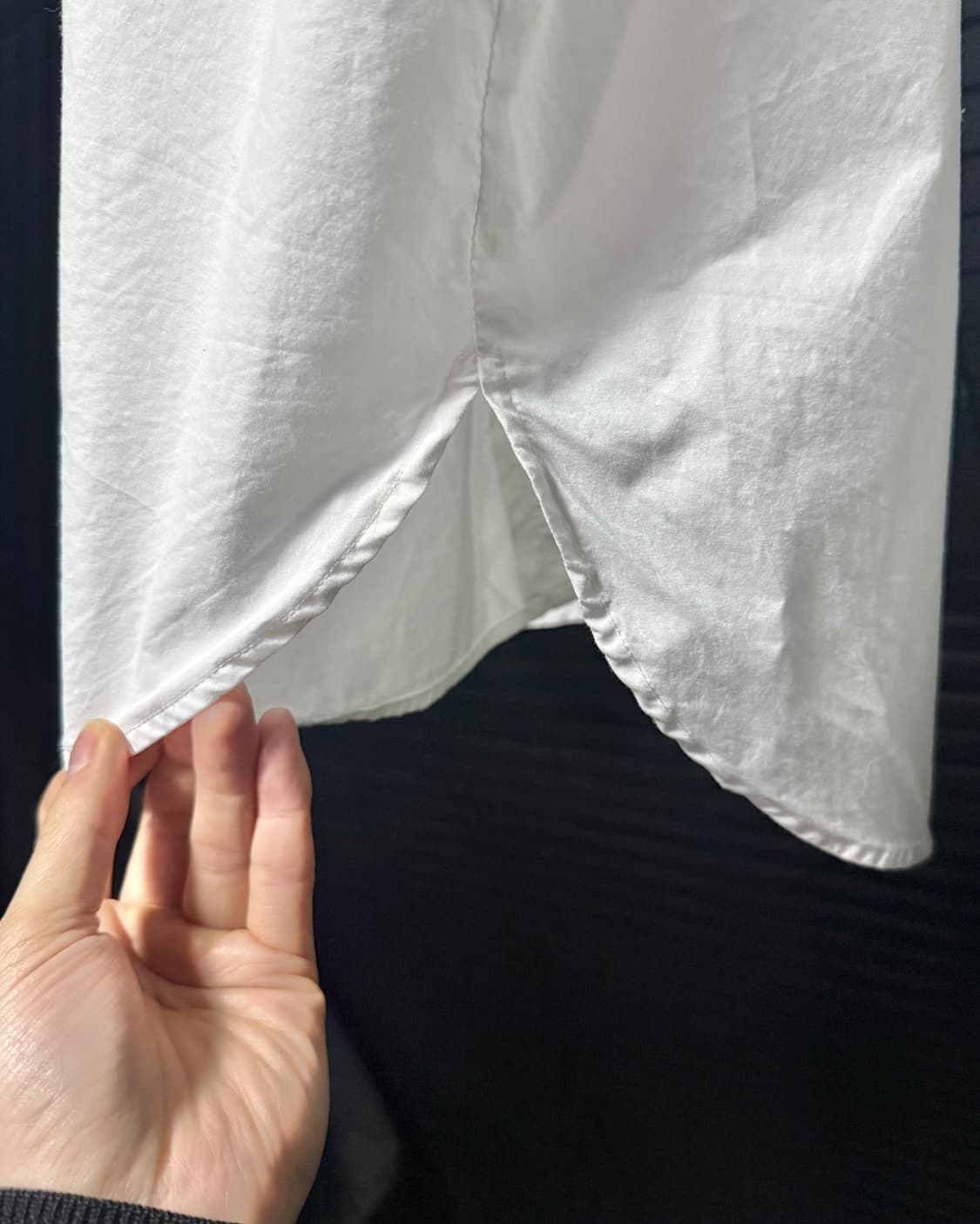 MIXXO 미쏘 화이트 흰색 오버핏 셔츠 남방 갸루 로리걸 고스 펑크 M 상품이미지6