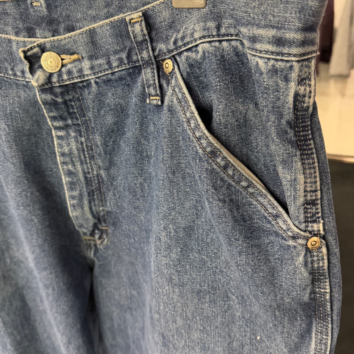 [34] 랭글러 카펜터 데님 청바지 상품이미지3