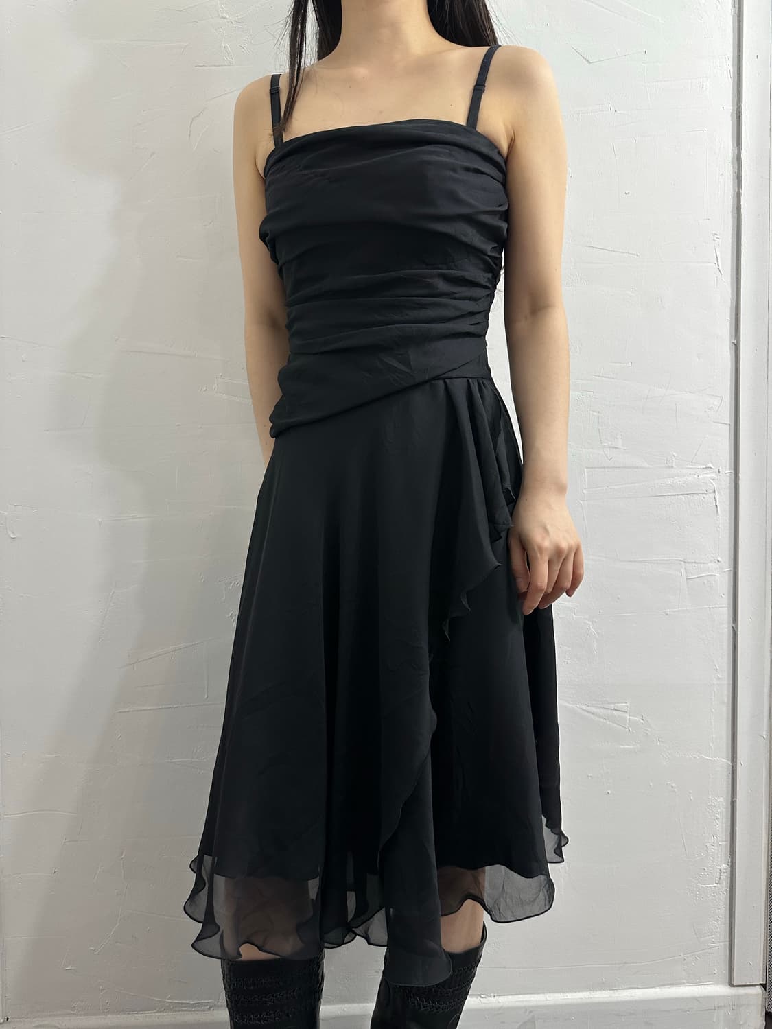 emotional dresses shirring tubetop dress 상품이미지1