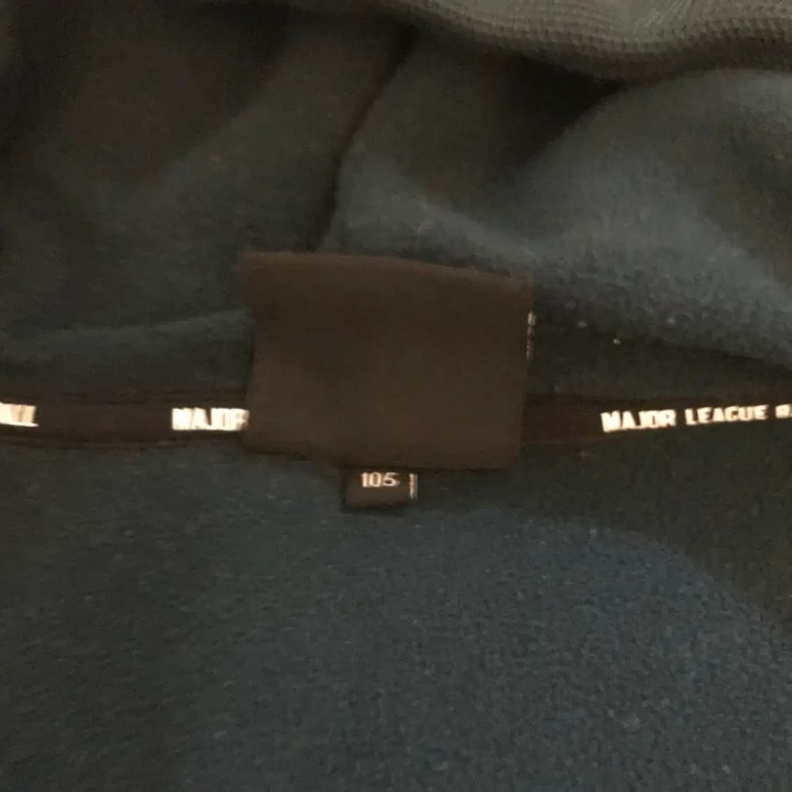 MLB 엠엘비 기모 다크그린 와플 후드집업 상품이미지6