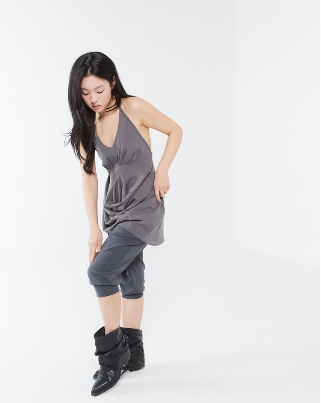 콜로신스 홀터탑 그레이 상품이미지4