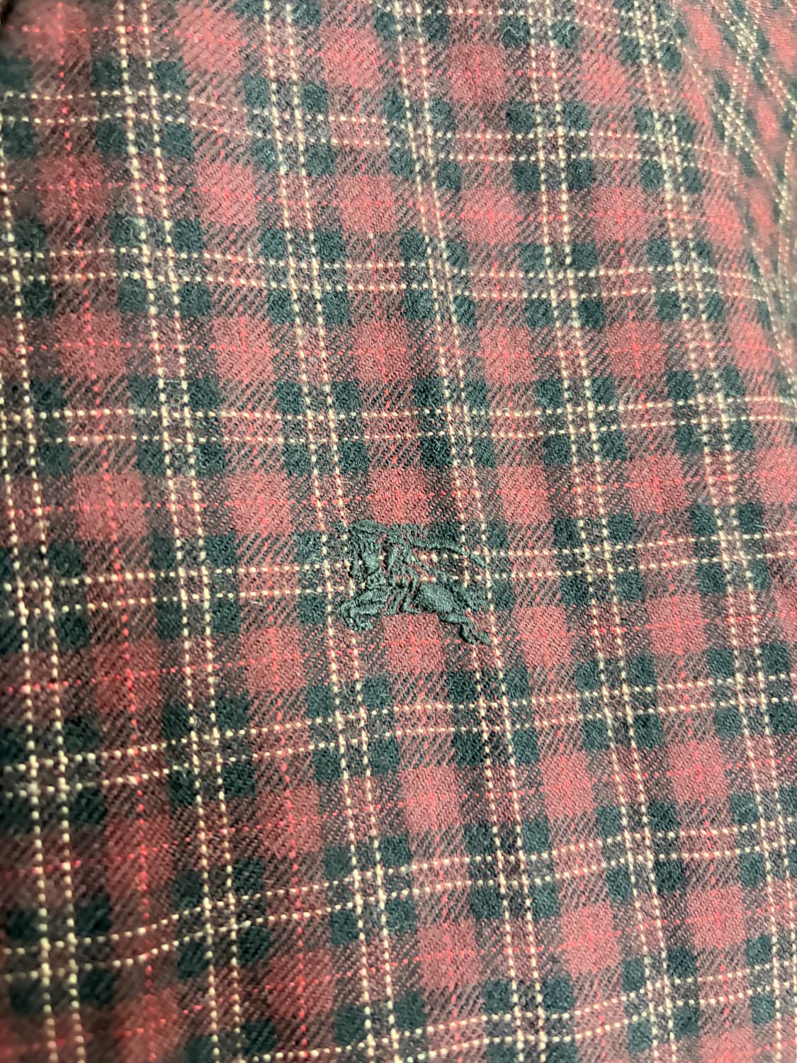 버버리 체크 로브 가운 코트 상품이미지7