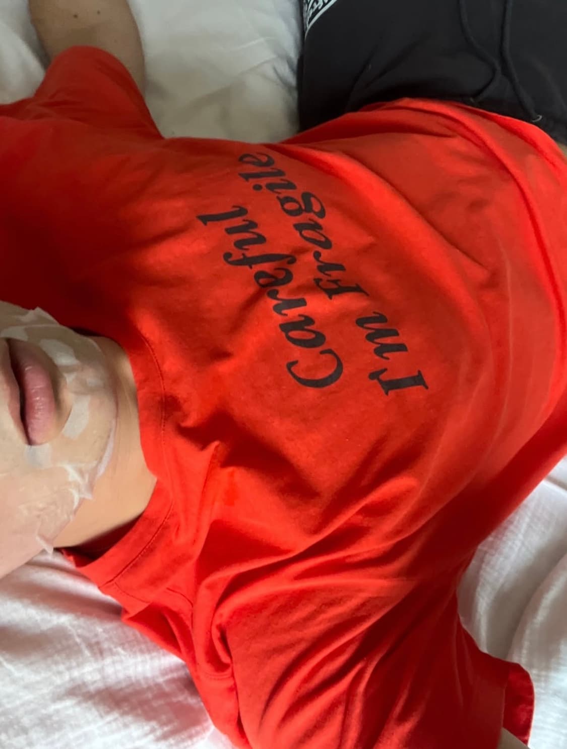 [S,M]기마구아스 Careful 티셔츠 상품이미지4