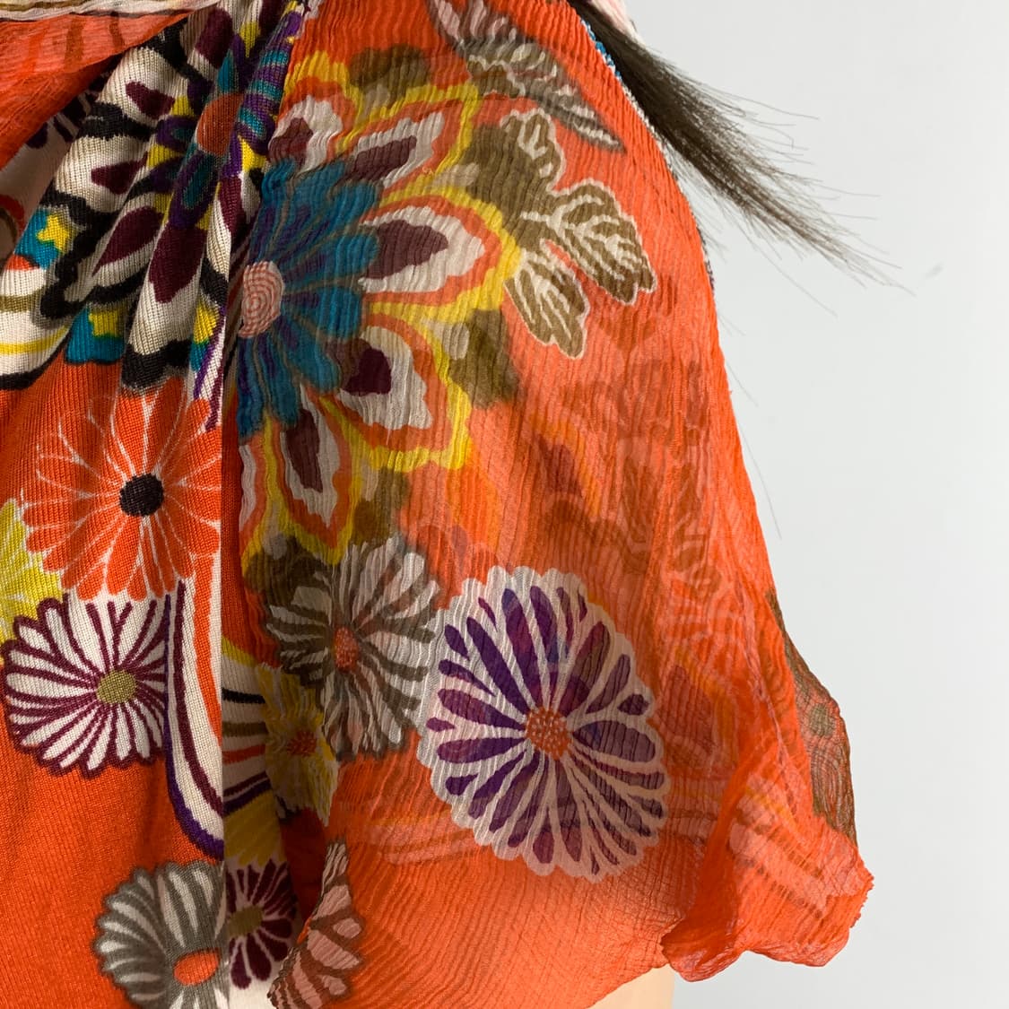 겐조 실크 넥스카프 시어 탑 상품이미지3