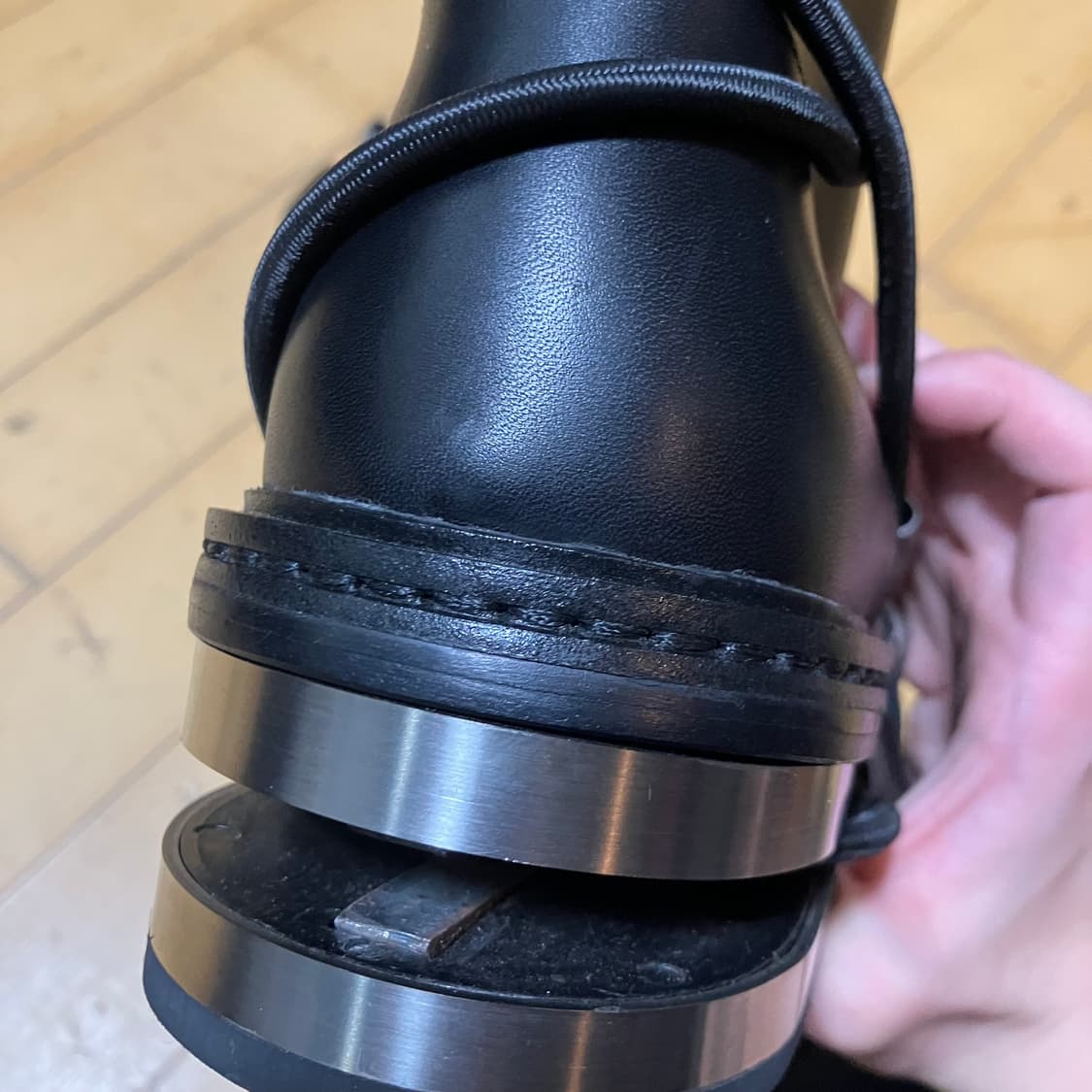 bikkembergs 비캠버그 번지스트링 메탈 힐 컴벳 부츠42(270) 상품이미지7