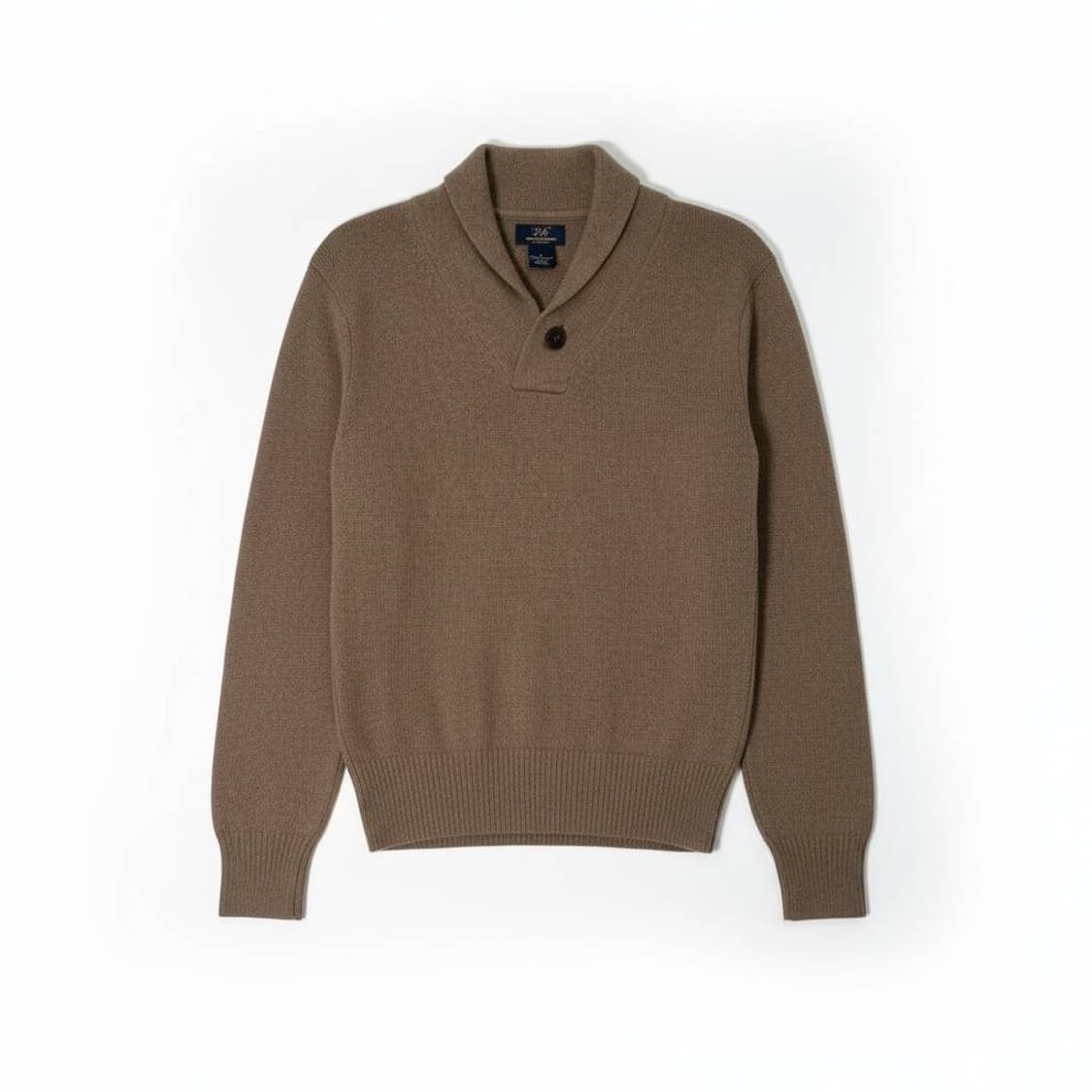 브룩스브라더스 브라운 숄카라 니트 상품이미지1