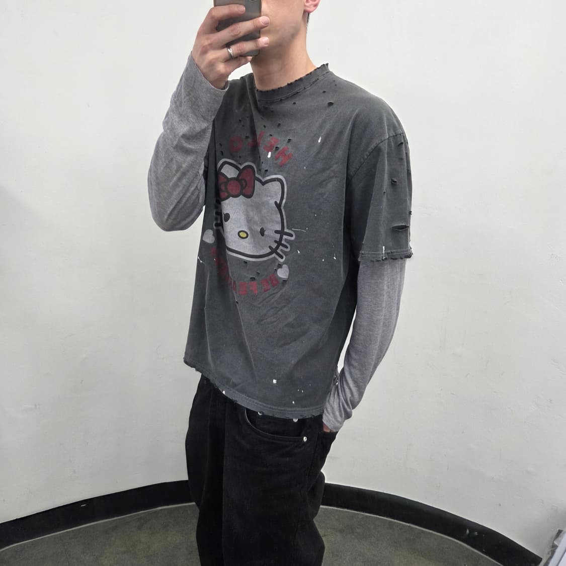 빈티지 레이어드 긴팔티셔츠 상품이미지9