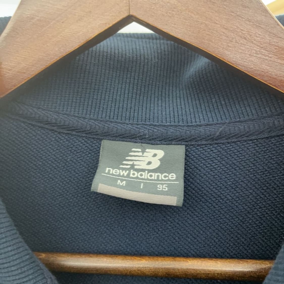 뉴발란스 올드스쿨 백로고 반집업 맨투맨 M C09301 상품이미지5