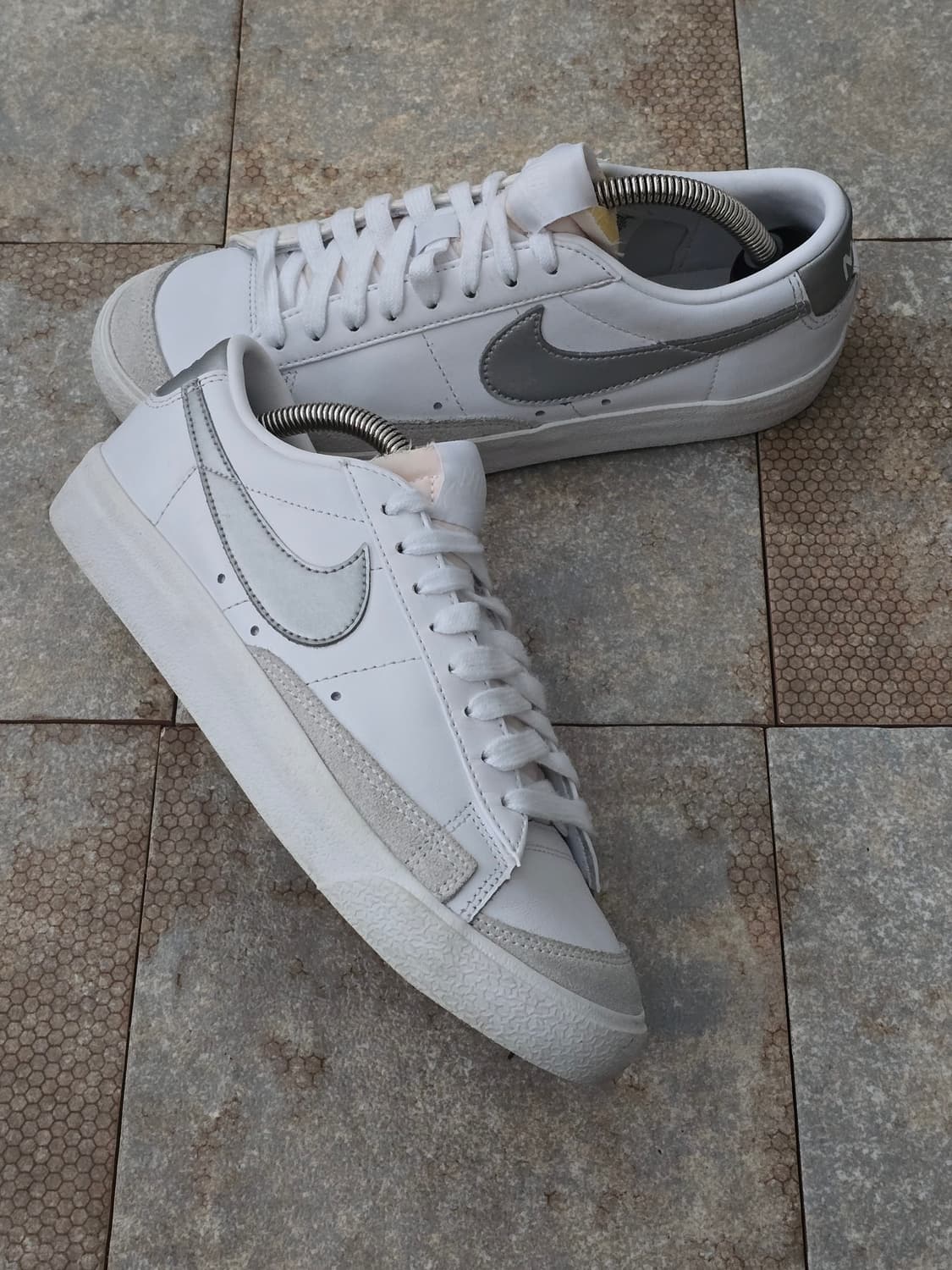 (245)나이키 블레이저 로우 77 화이트 실버 상품이미지7