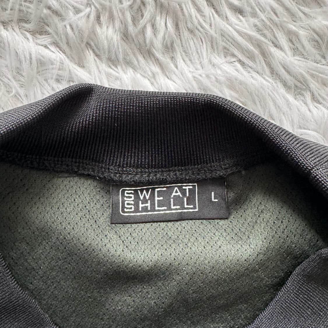 SWEAT SHELL 일본빈티지 빅사이즈 나일론 맨투맨 XXL 110 상품이미지4