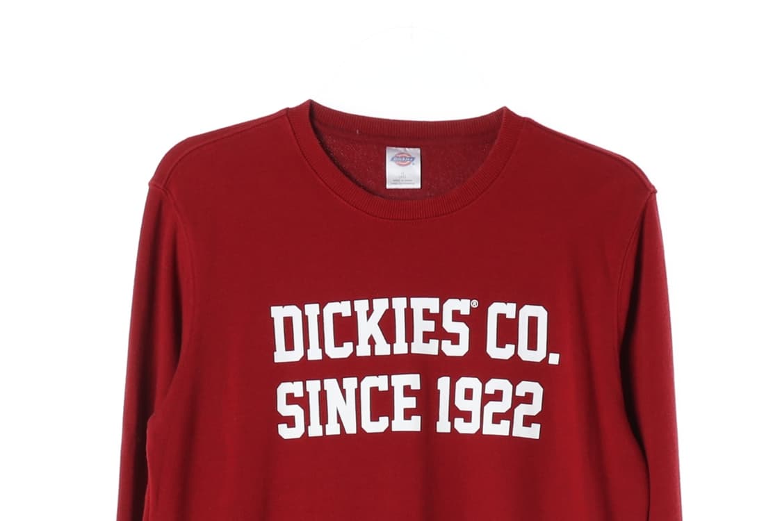 DICKIES 디키즈 레드 맨투맨 (M) 상품이미지2