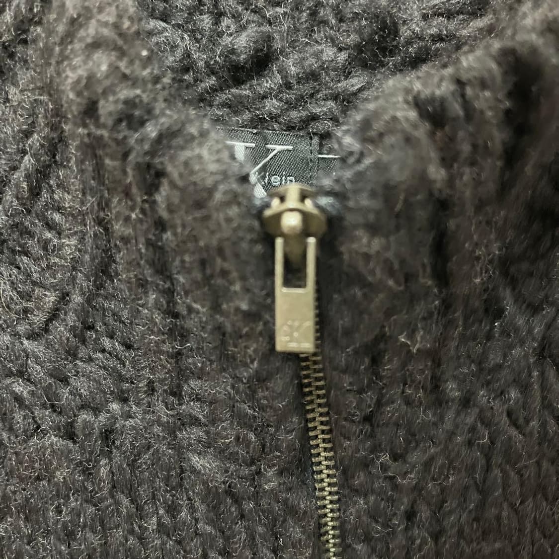 캘빈클라인 풀 집 니트 상품이미지4