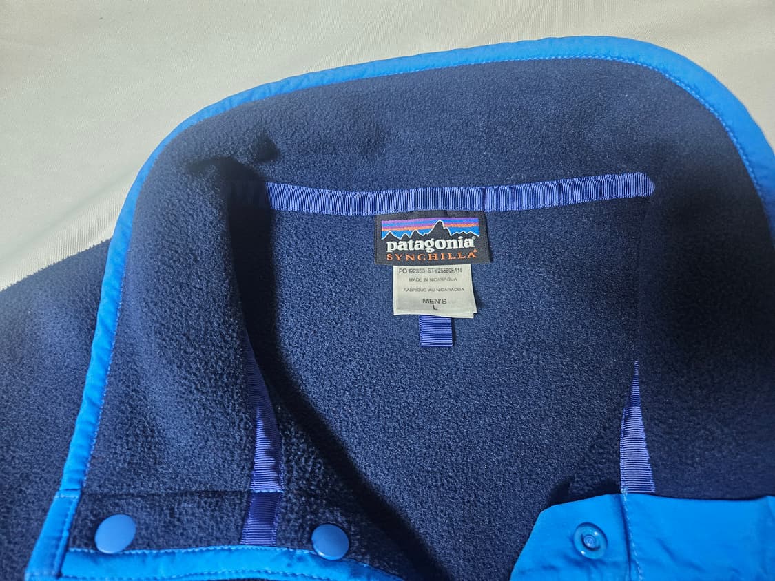 14s 파타고니아 신칠라 L 네이비/레드/블루 상품이미지3