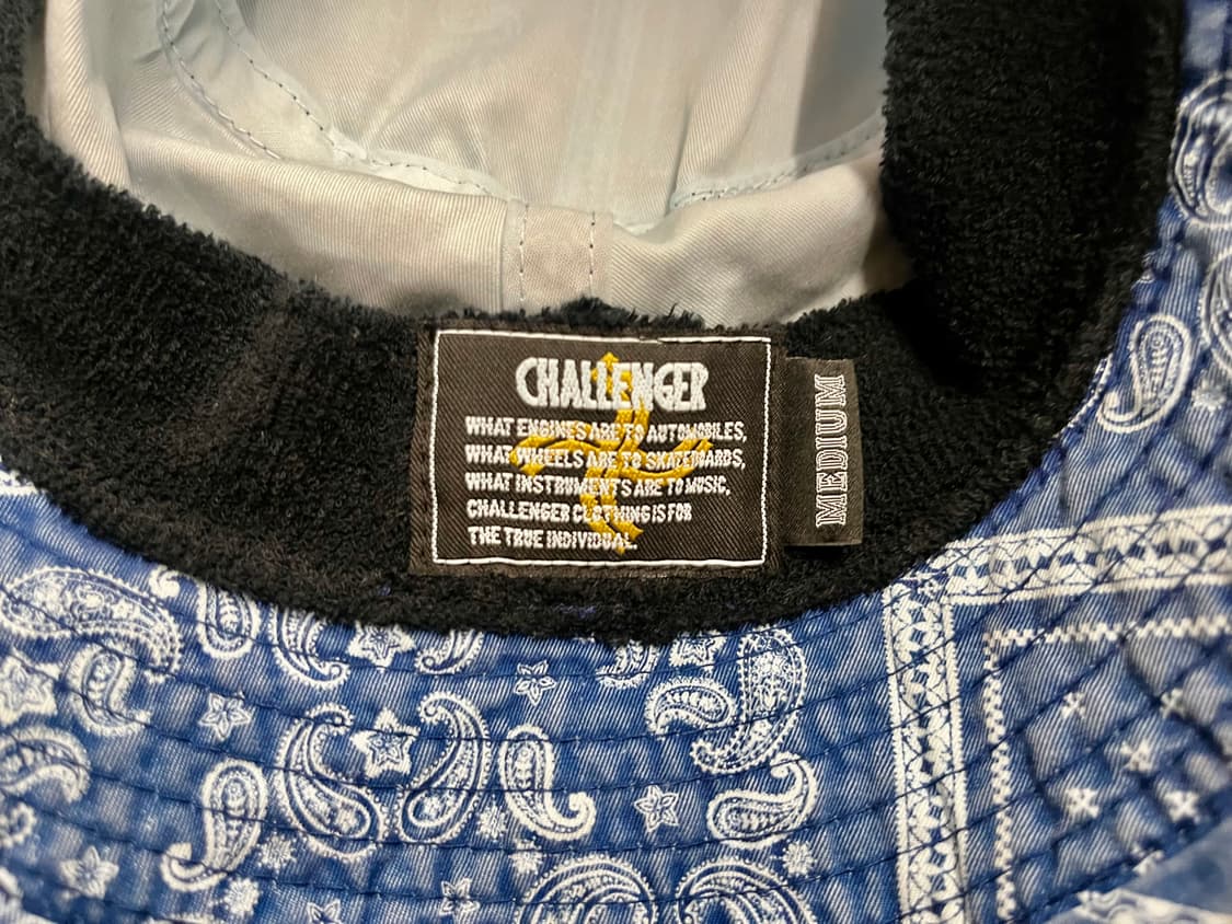 챌린져 도쿄 페이즐리 버킷햇 M  상품이미지5