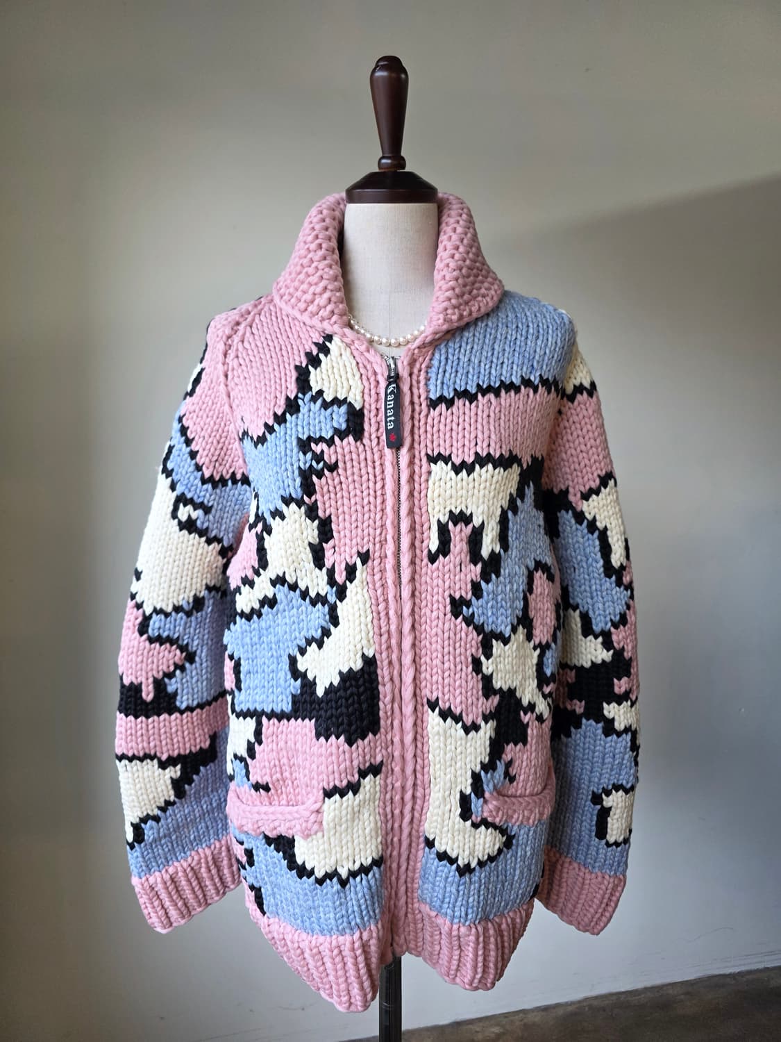 캐나다 Kanata 핑크 카모플라쥬 코위찬 상품이미지1