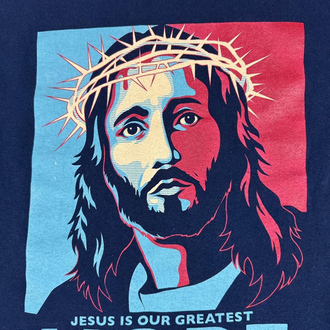 빈티지 2000s Jesus Hope 지저스 티셔츠 상품이미지4