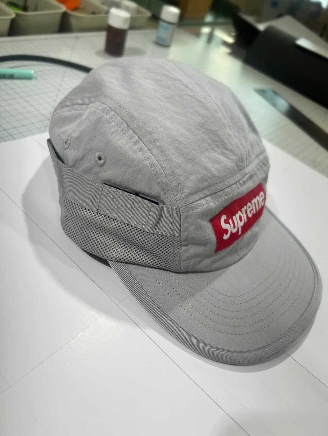 슈프림 메쉬 포켓 그레이 새거 상품이미지2