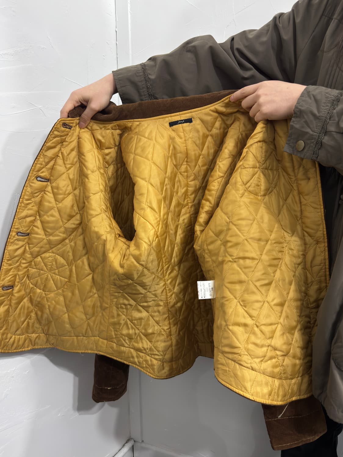 peep design corduroy jacket 상품이미지4