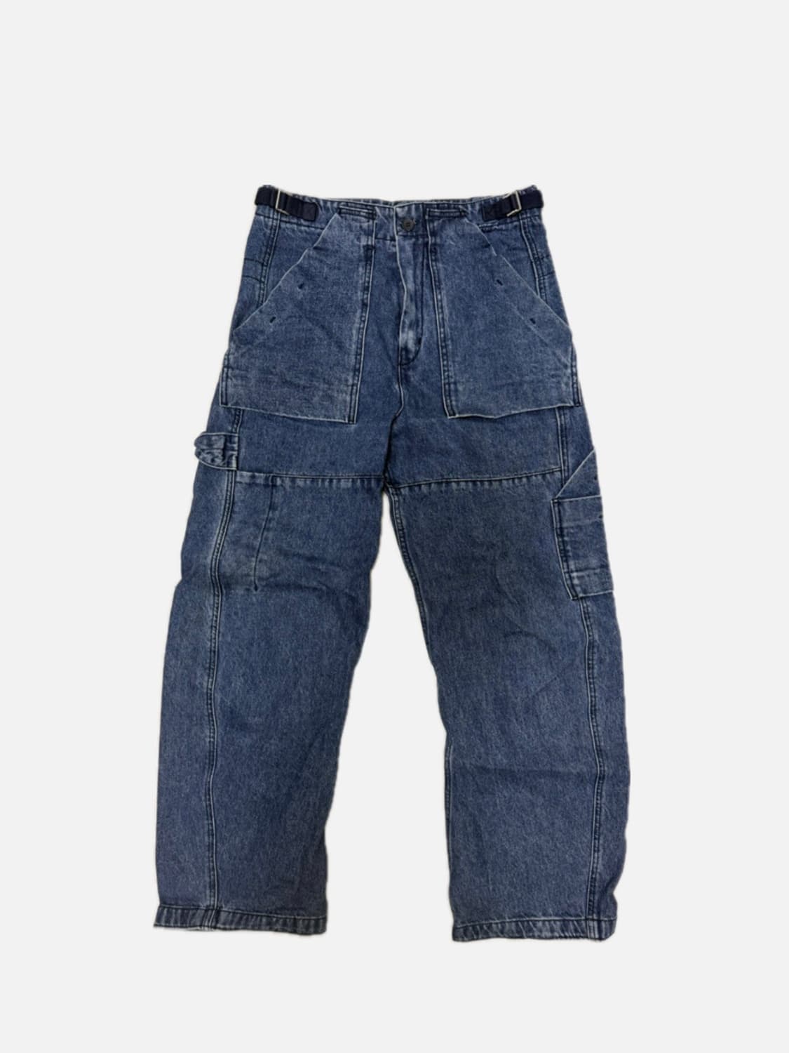 (S) EE 데님 워크 팬츠 (blue) 상품이미지4