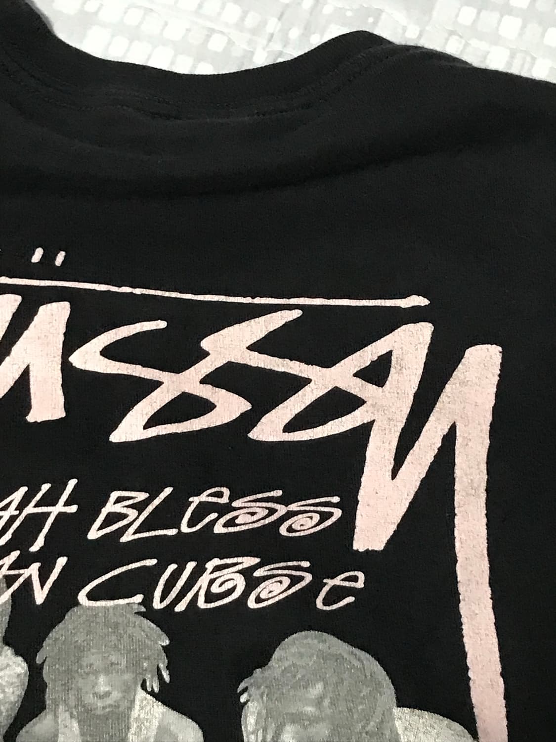 (무배) 올드 스투시 반팔 핑크 상품이미지6