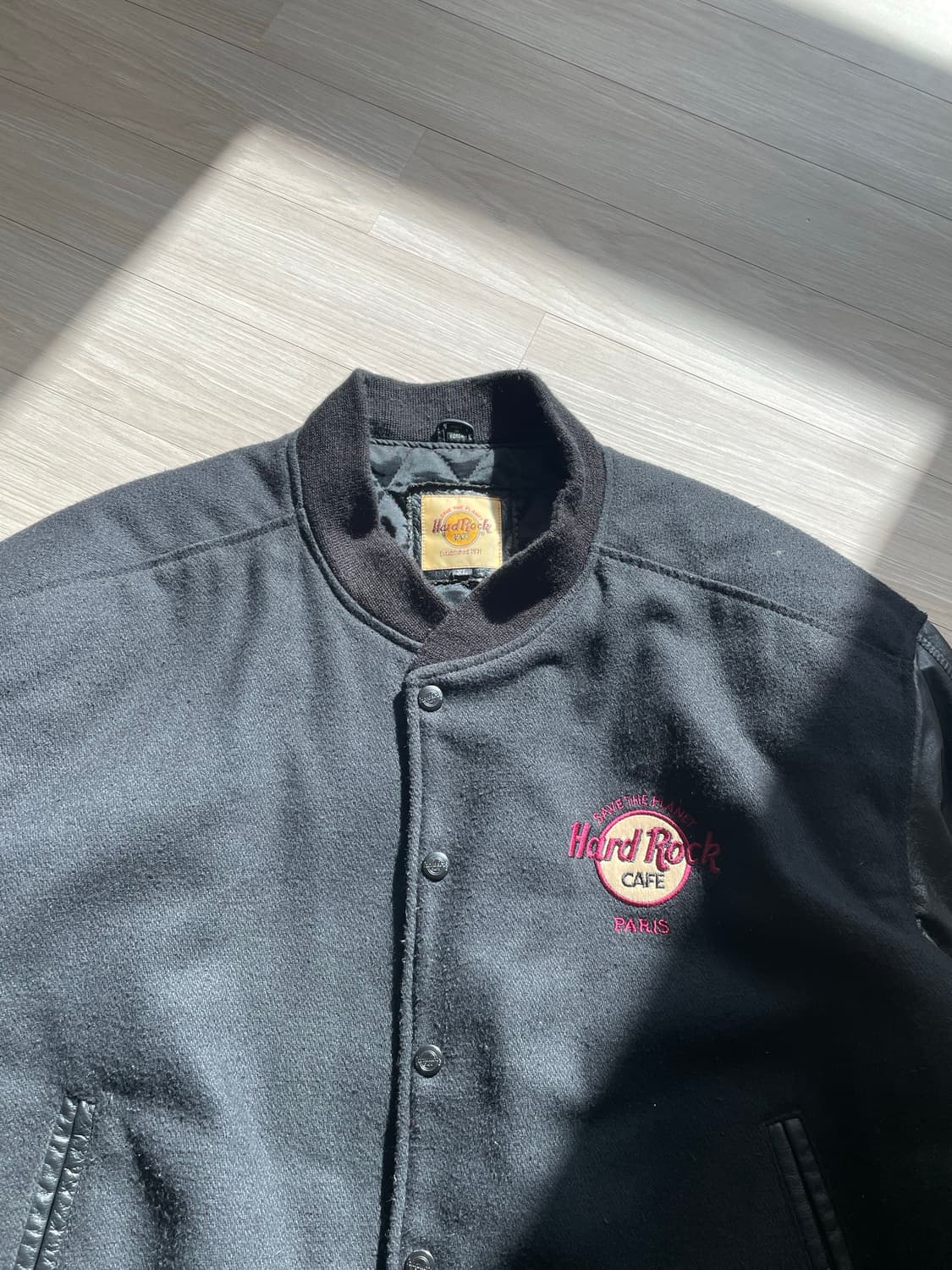 90s hard rock cafe varsity 하드락카페 바시티자켓 상품이미지3