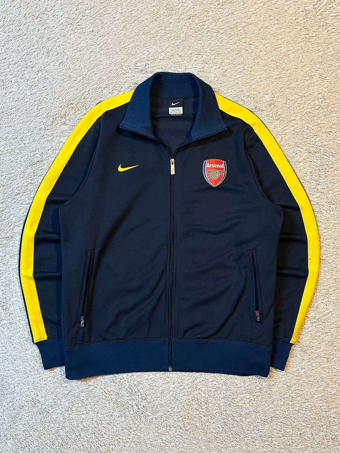 대장급) 나이키 아스날 12-13 사이드라인 트랙탑 져지 네이비 상품이미지1
