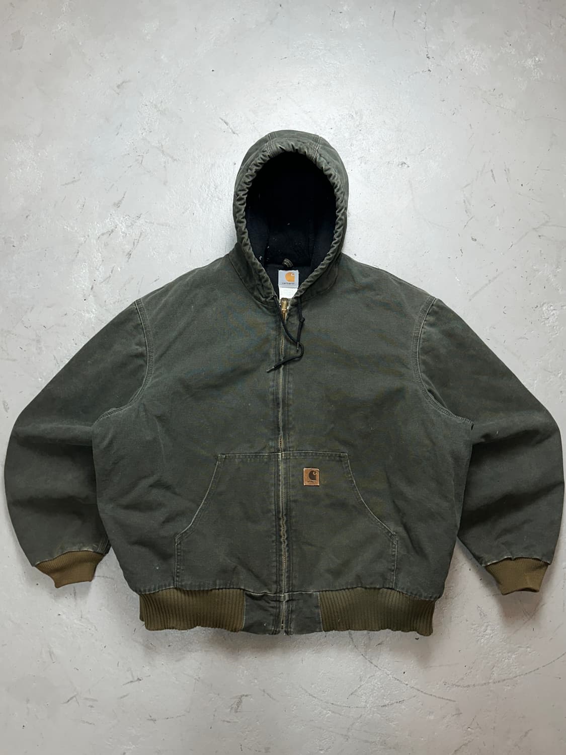 00's OG 칼하트 J130 액티브 자켓 구버전 칼하트 MOS 모스그린 상품이미지1