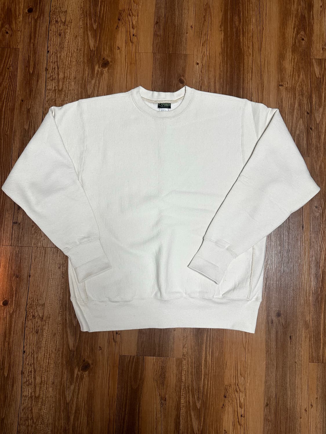 [XL] camber 스웻셔츠 아이보리  상품이미지1