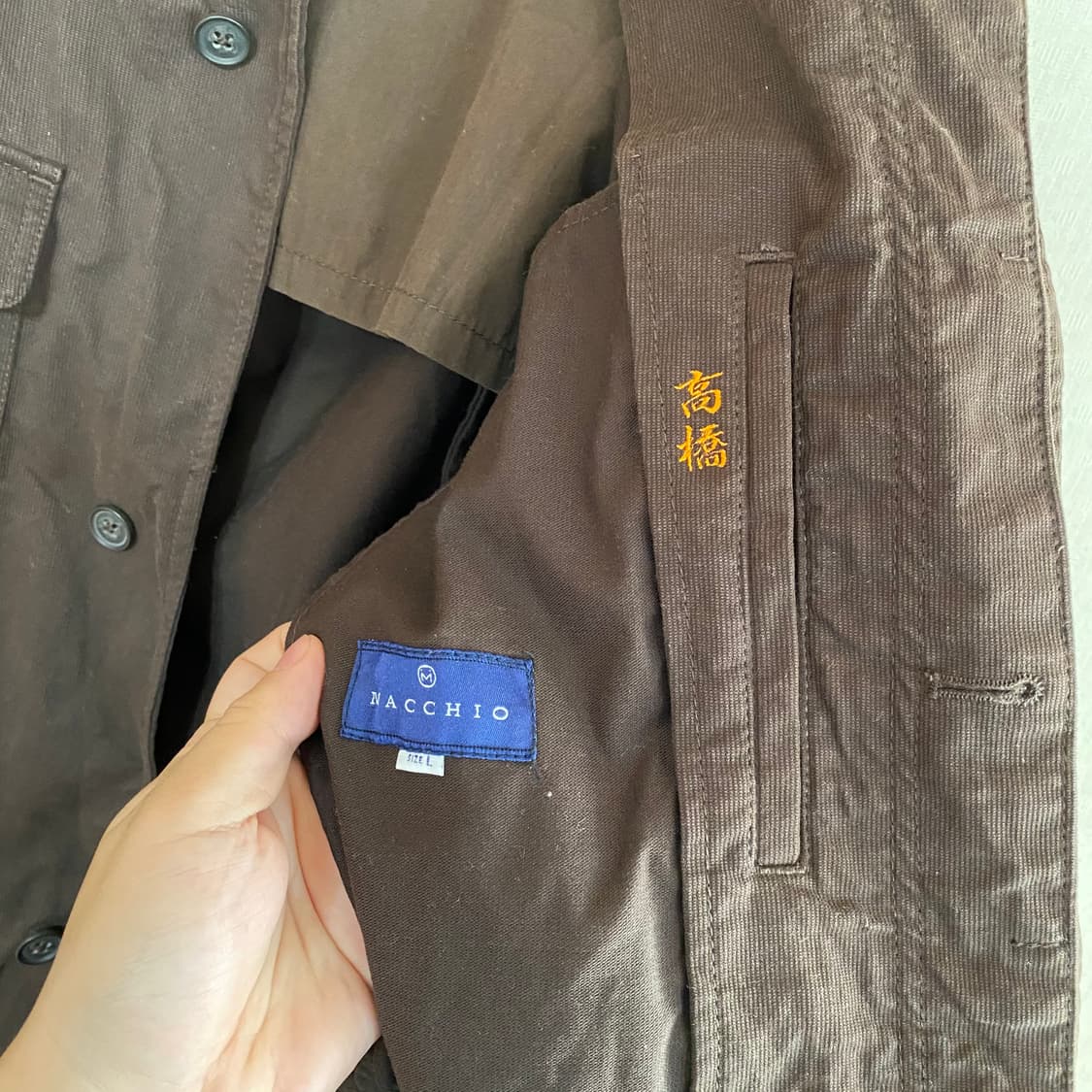 (L)MACCHIO M65모티브 자켓 상품이미지5