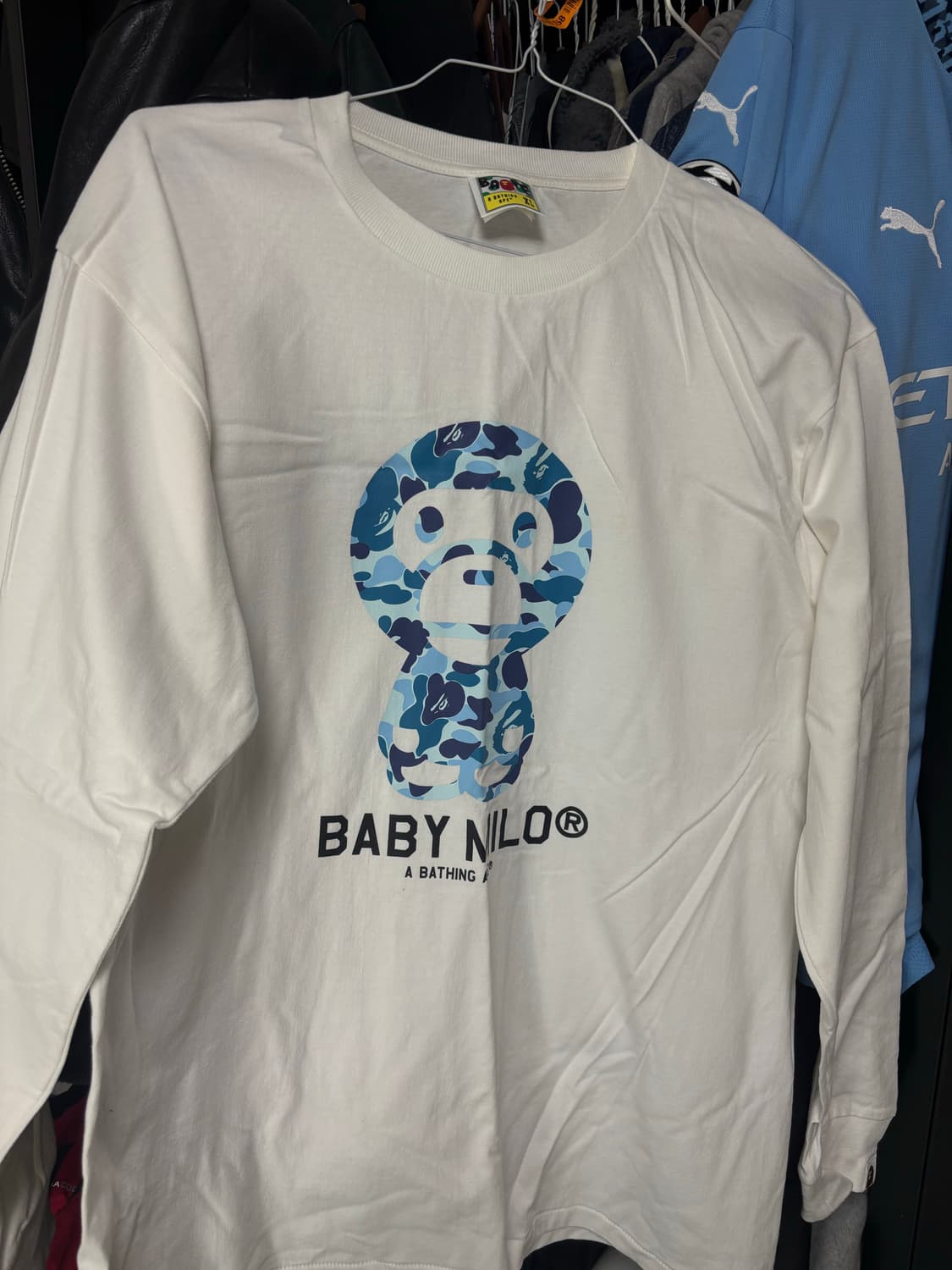 베이프 롱슬리브 상품이미지1