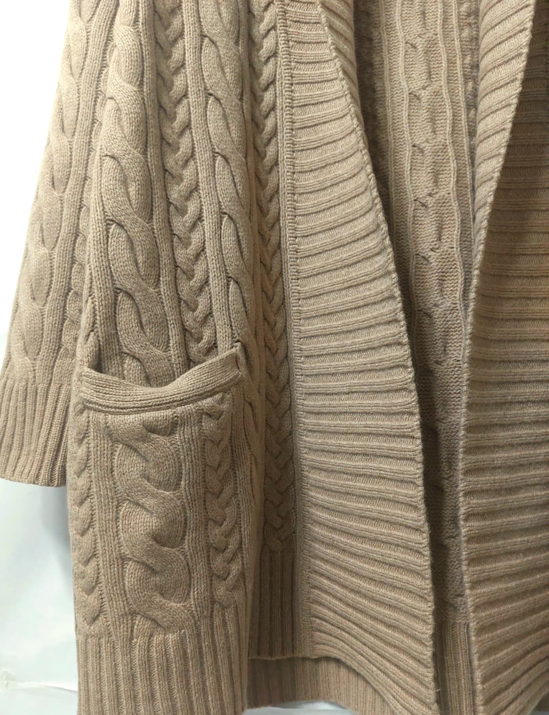 폴로 랄프로렌 캐시미어 메리노울 롱 가디건 105 상품이미지3