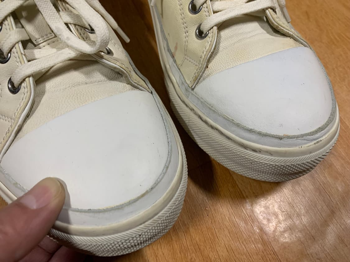 알렉산더 맥퀸 로우탑 스니커즈(어퍼-올 레더)41 사이즈 상품이미지3