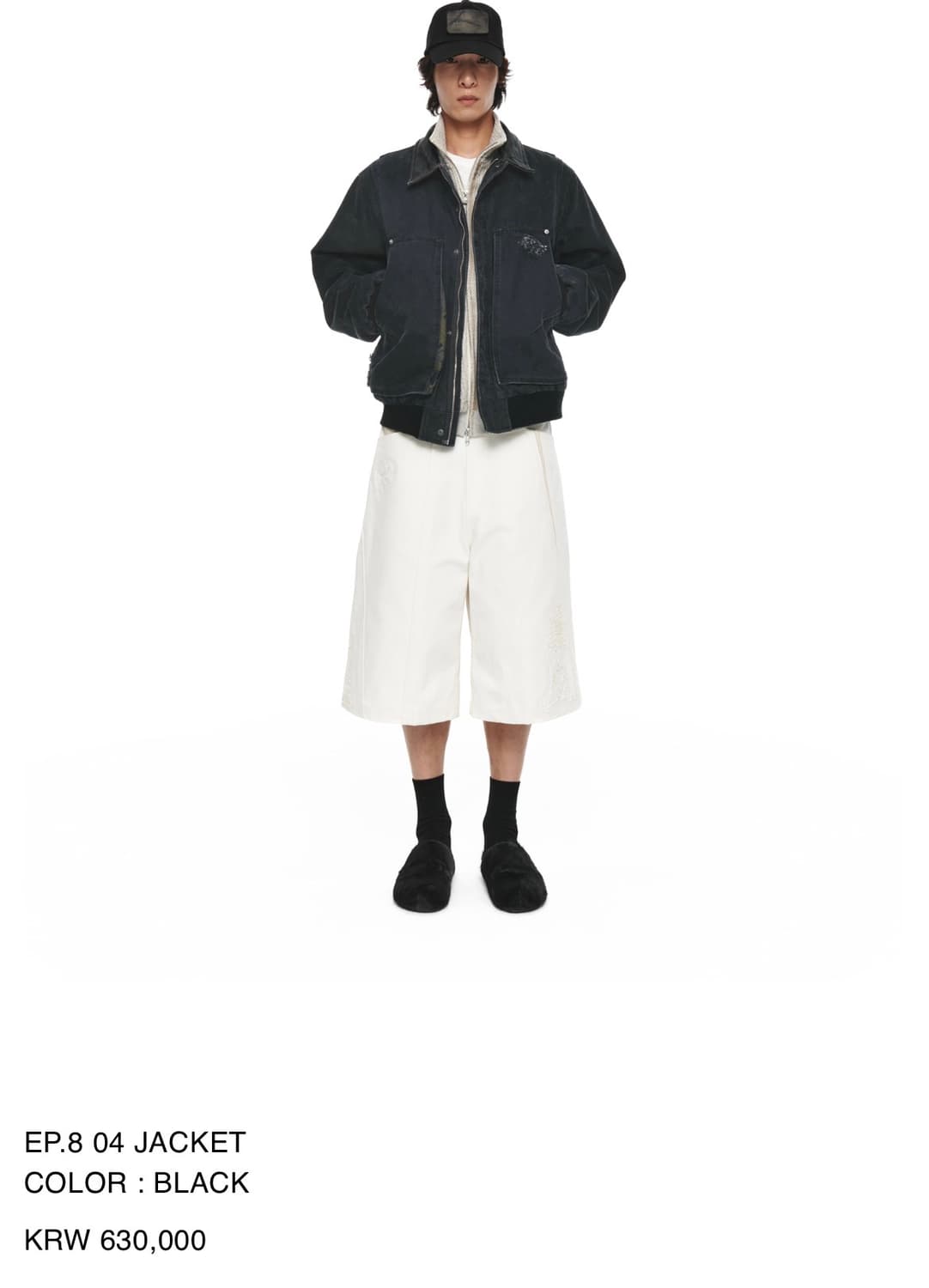 Xlim ep8 자켓 블랙 L사이즈 상품이미지2