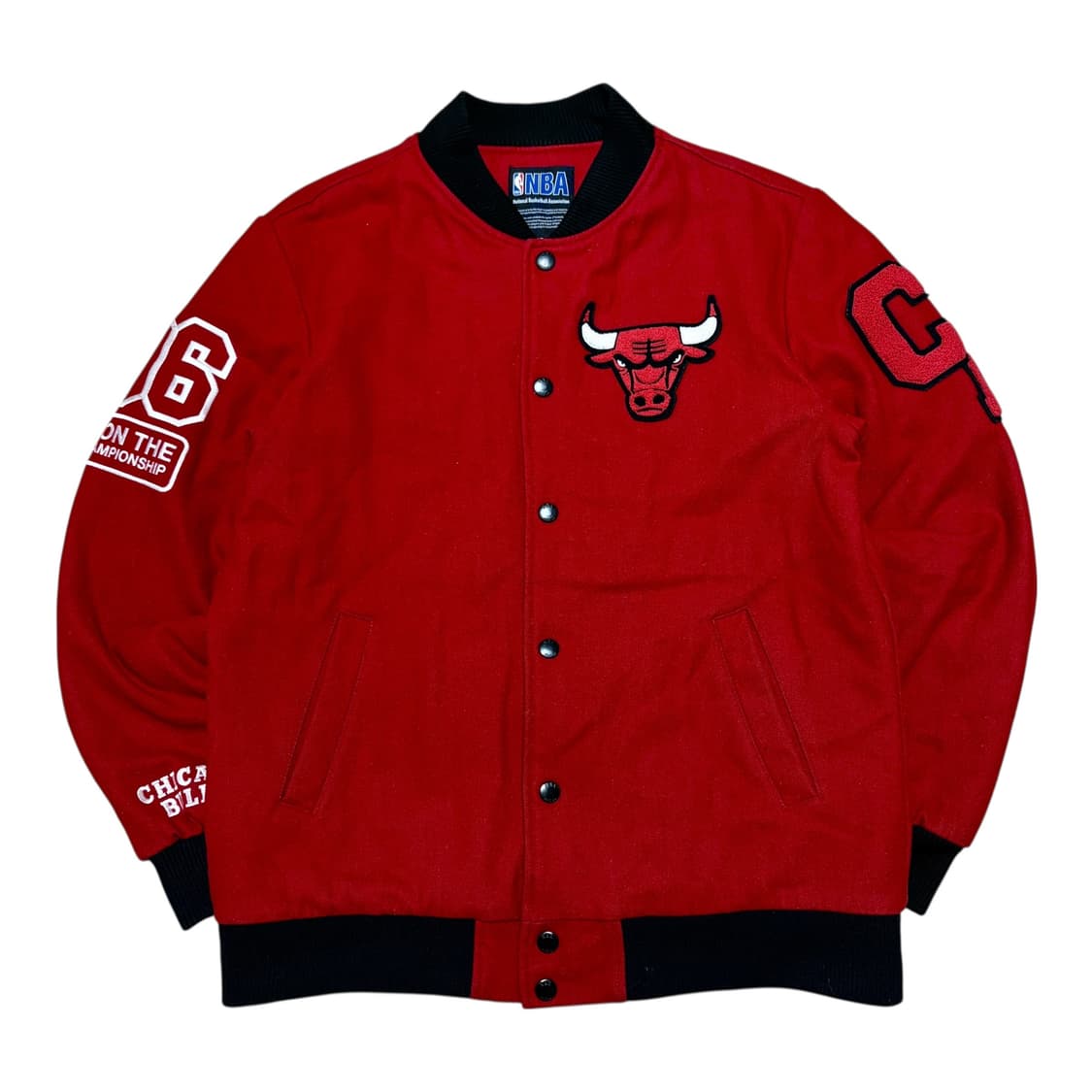 NBA 시카고 불스 스타디움 바시티 자켓 상품이미지1