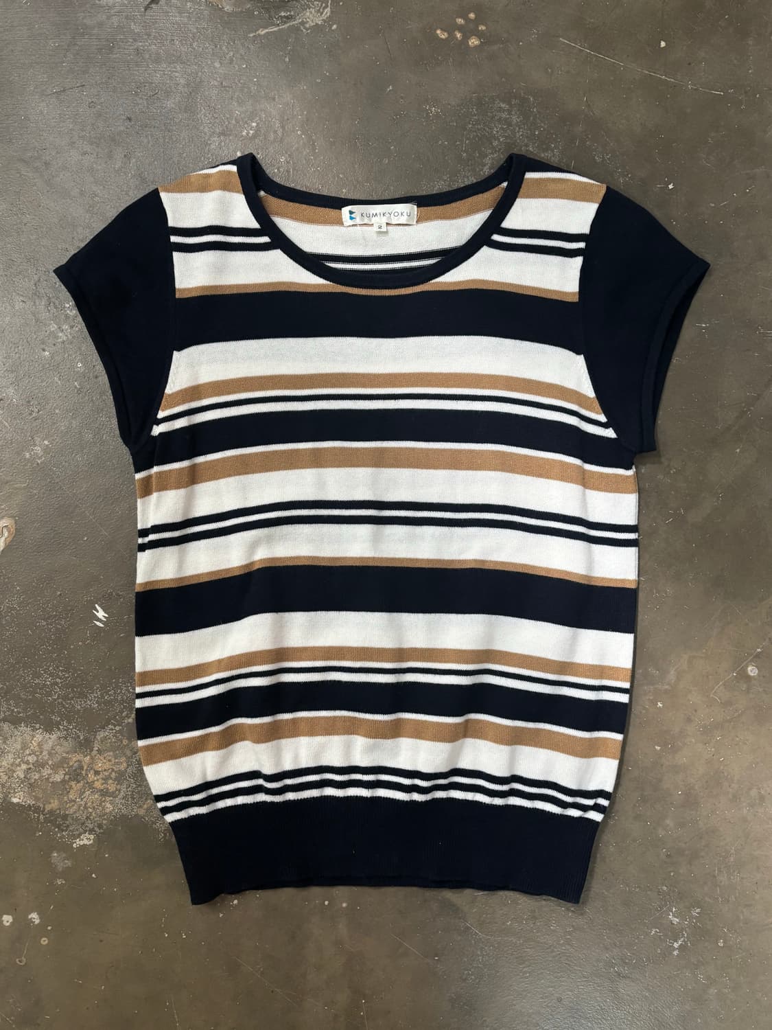 STRIPE KNIT TEE 상품이미지1