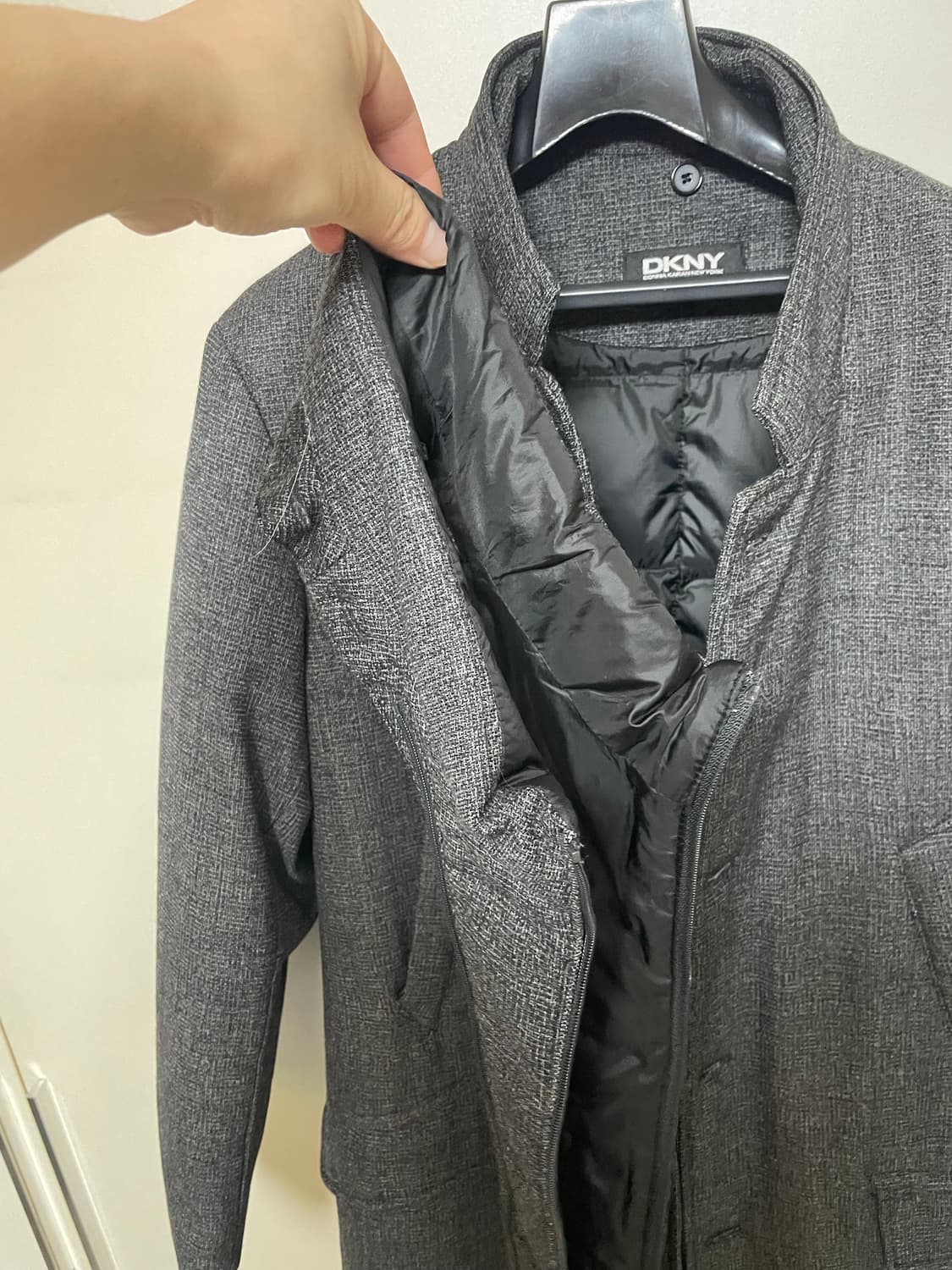 DKNY 남성 구스다운 코트 M 사이즈 상품이미지10