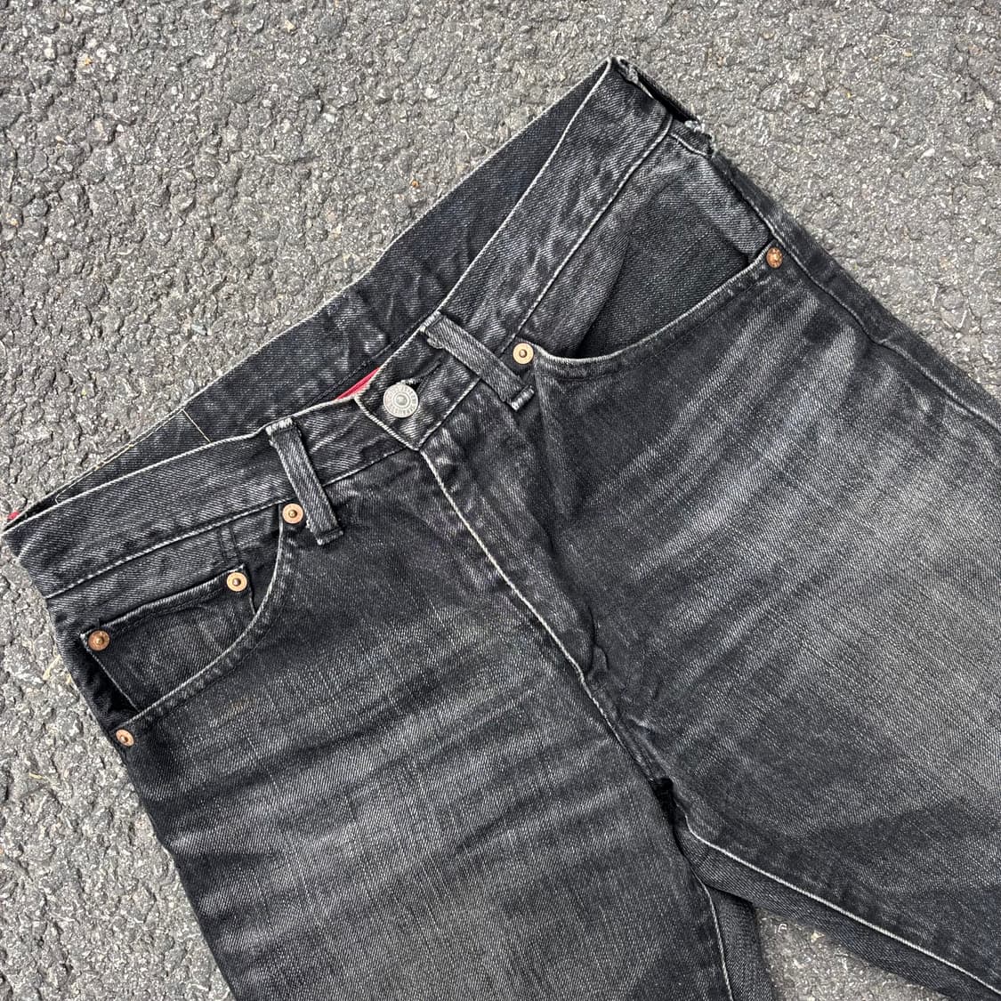 00년대 리바이스 레드룹 517 블랙 상품이미지6