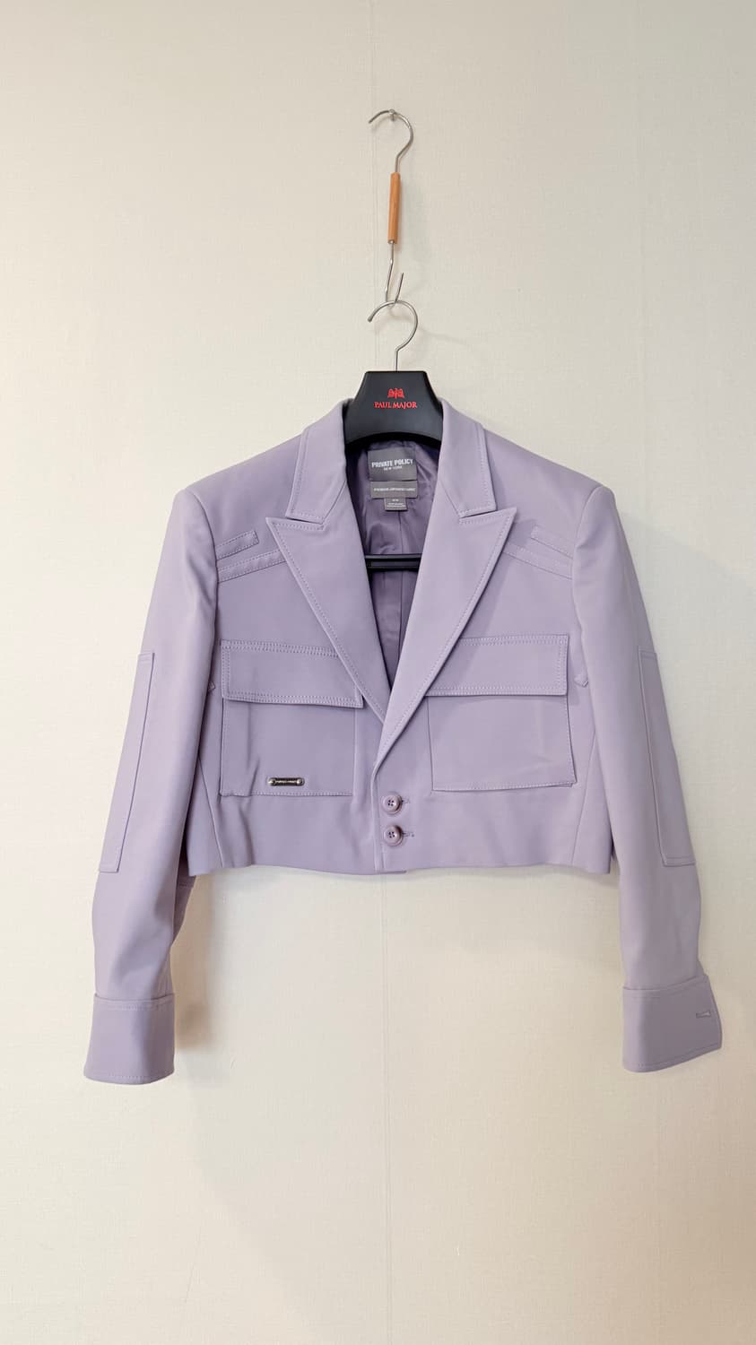 새상품) 프라이빗폴리시 패치 포켓 크롭 자켓 정가 95만원 미친퀄리티 상품이미지3