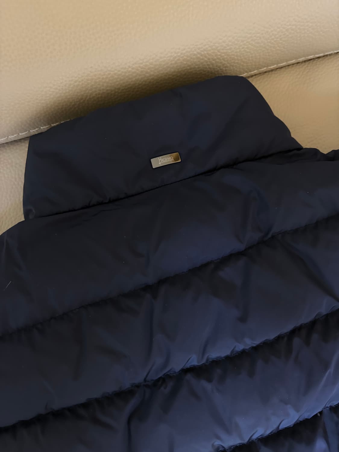 HERNO 남성 패딩 조끼 네이비 54 상품이미지3
