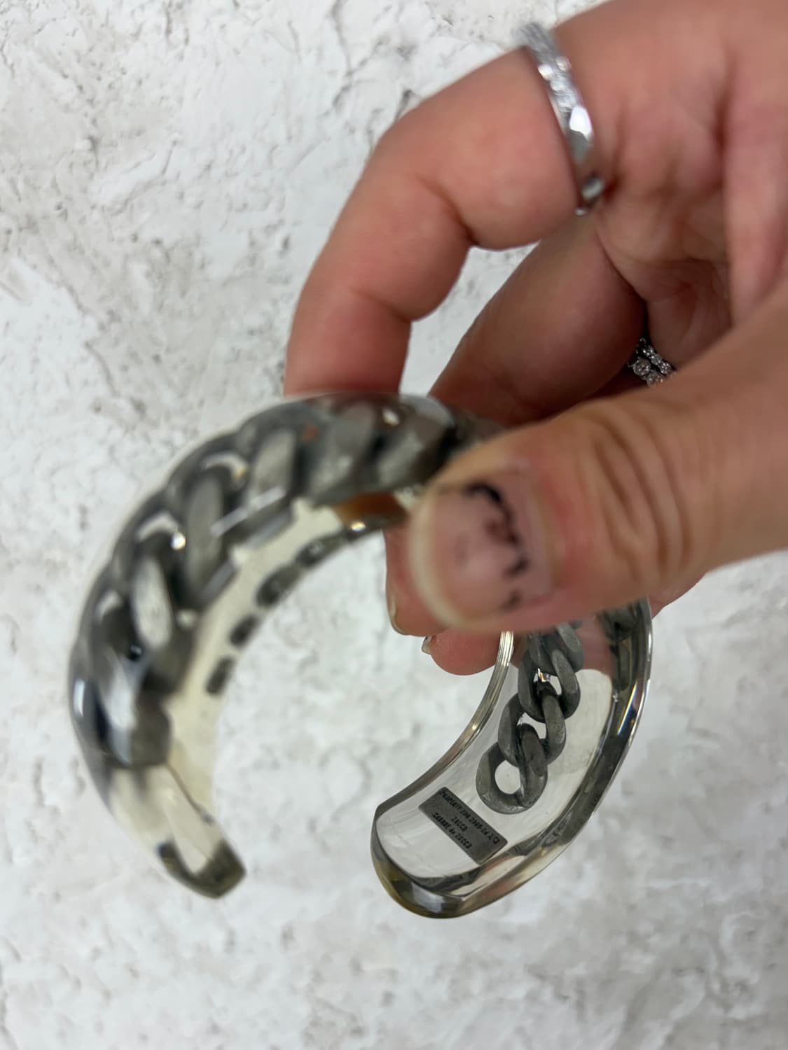 카반 드 주카 2009 A/W 크리스탈 트랩 체인 뱅글 상품이미지8