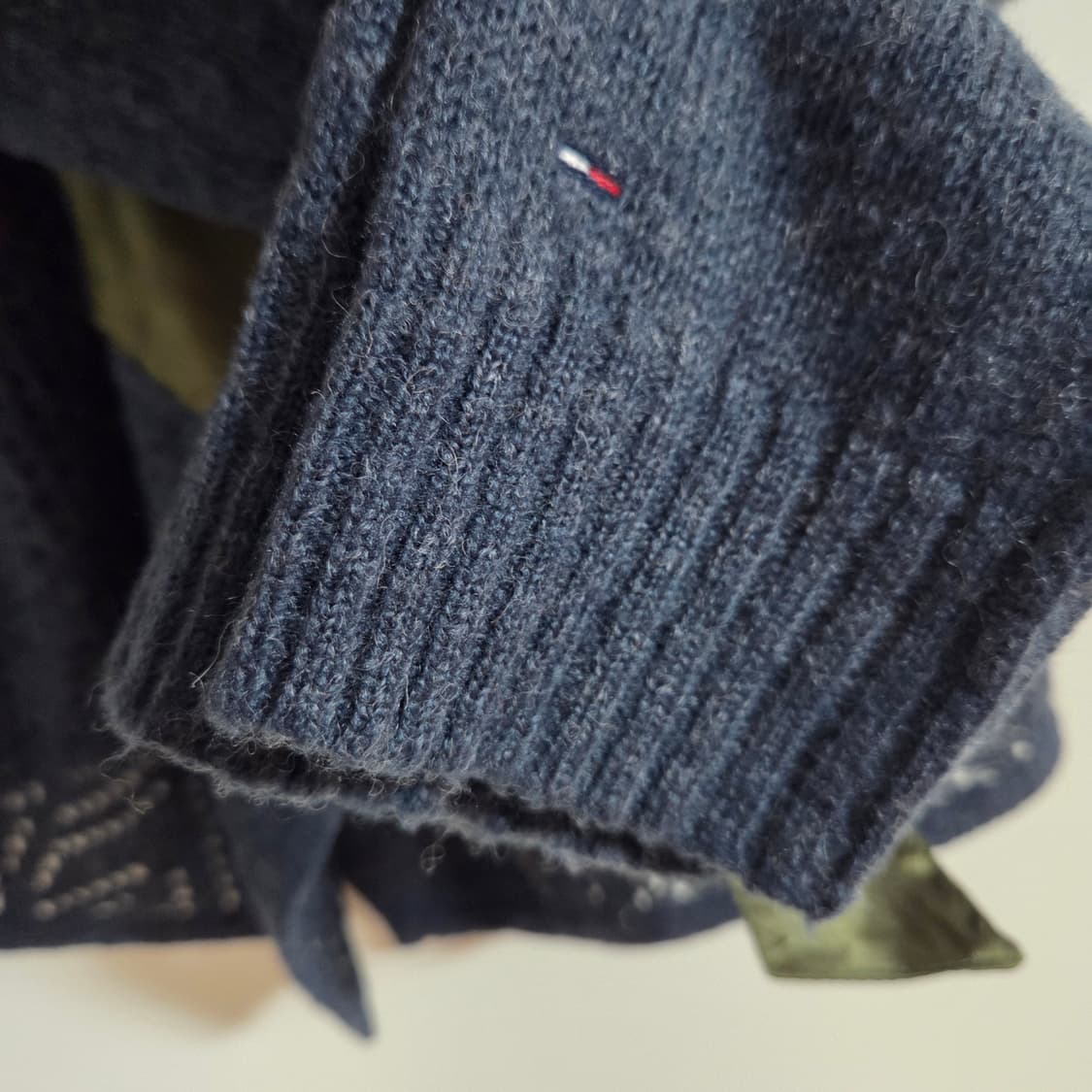 타미힐피거 데님 니트 가디건 상품이미지7