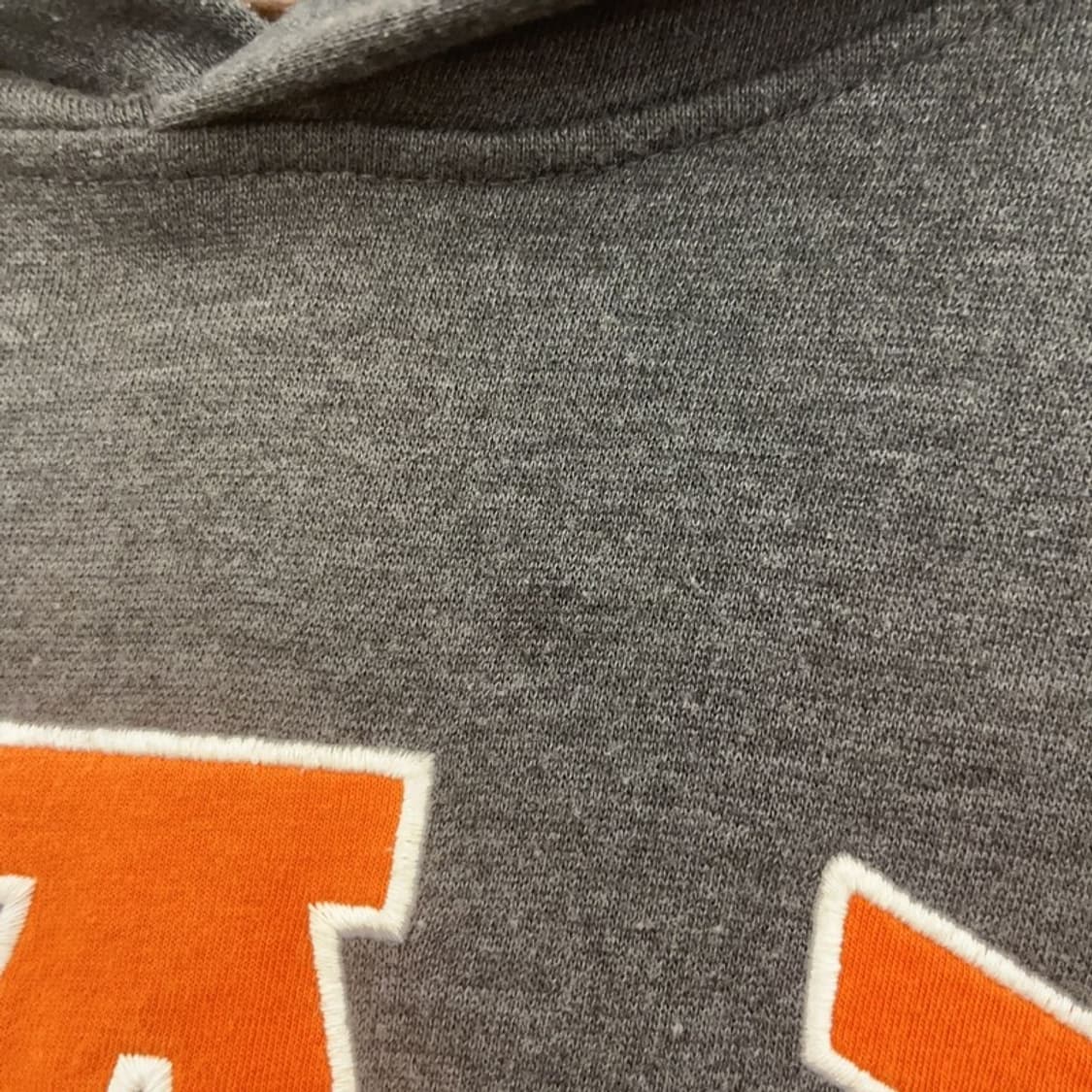 갭 올드스쿨 레트로 Y2K 오렌지 약기모 후드티 XXL C09433 상품이미지8