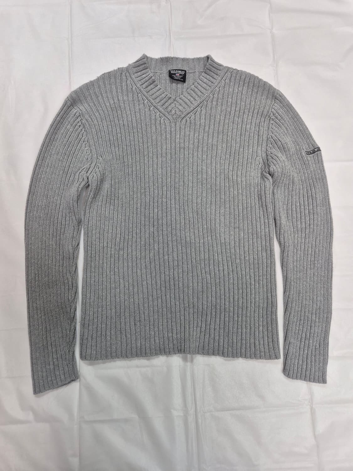 폴로 진 헤비 골지 니트 상품이미지1