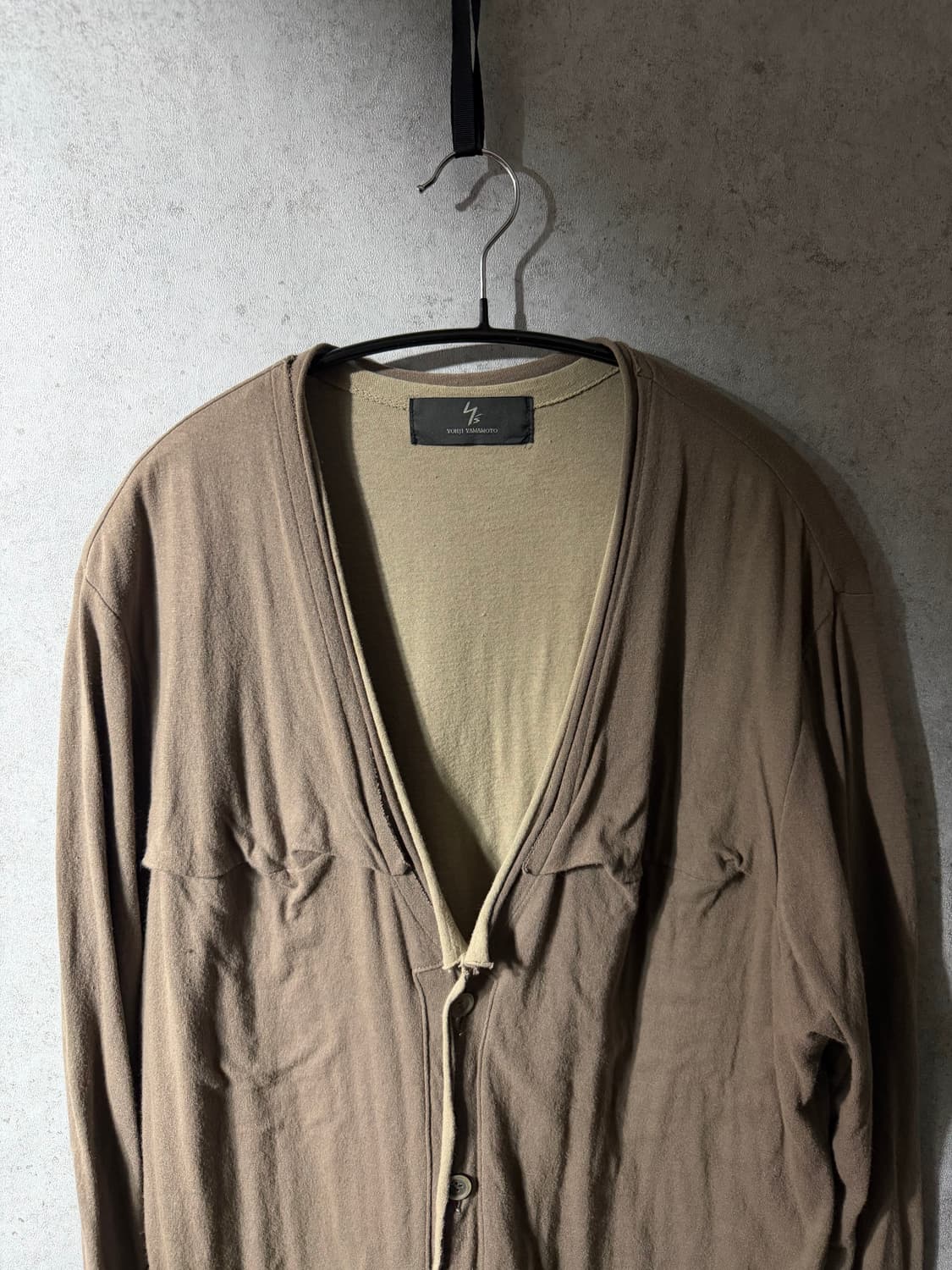 요지야마모토 코튼 가디건 상품이미지6