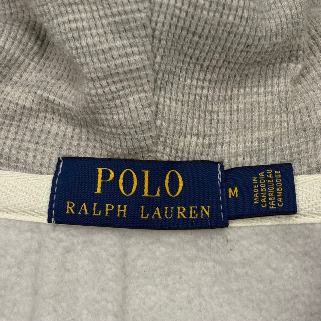 M 폴로랄프로렌 그레이 기모 후드집업 상품이미지4