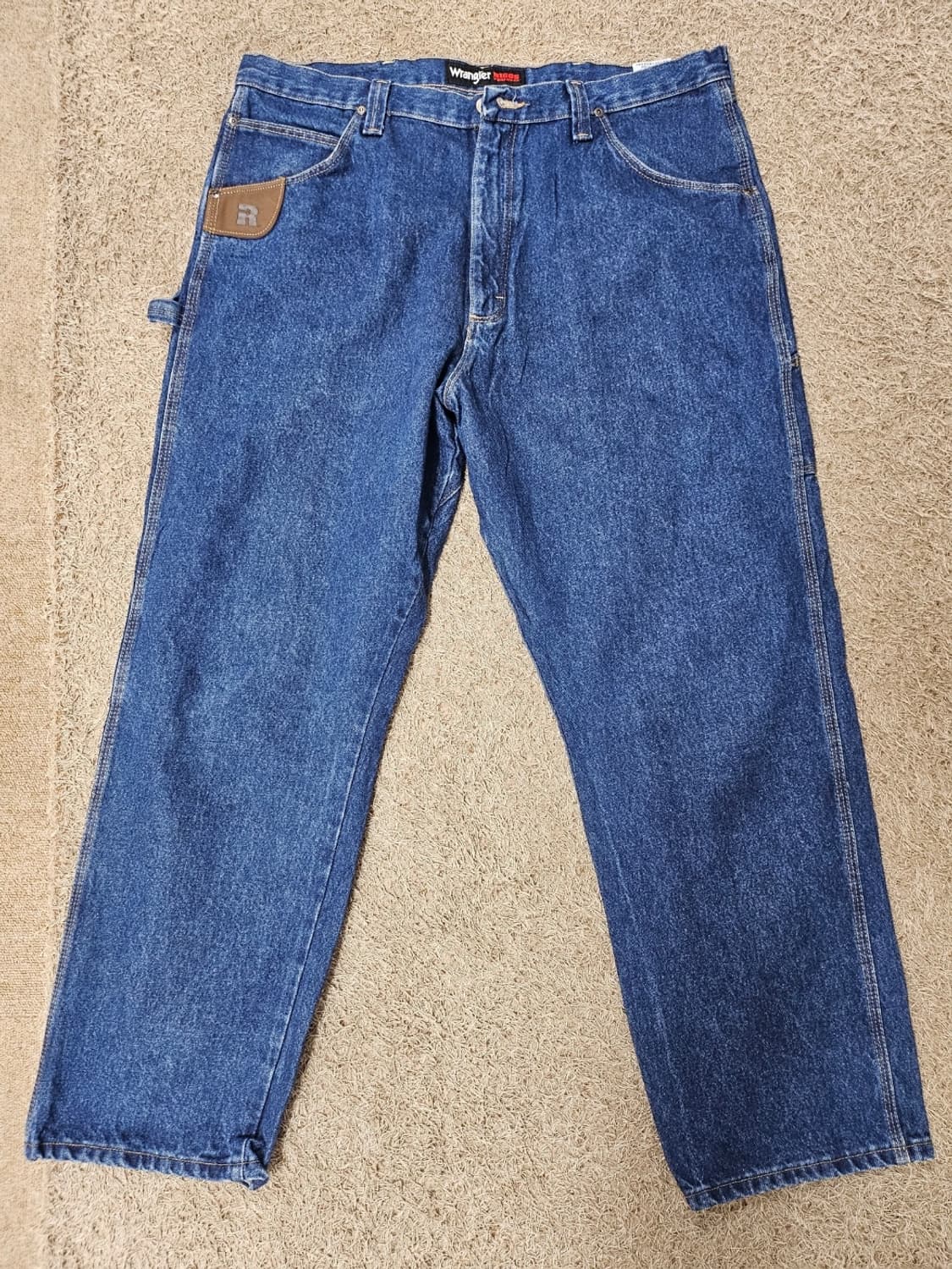 미국판(38)랭글러 RIGGS 워크웨어 카펜더 데님 팬츠 상품이미지4